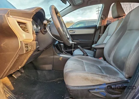 2016 Toyota Corolla L z USA, uszkodzony, nr VIN 5YFBURHE4GP453863